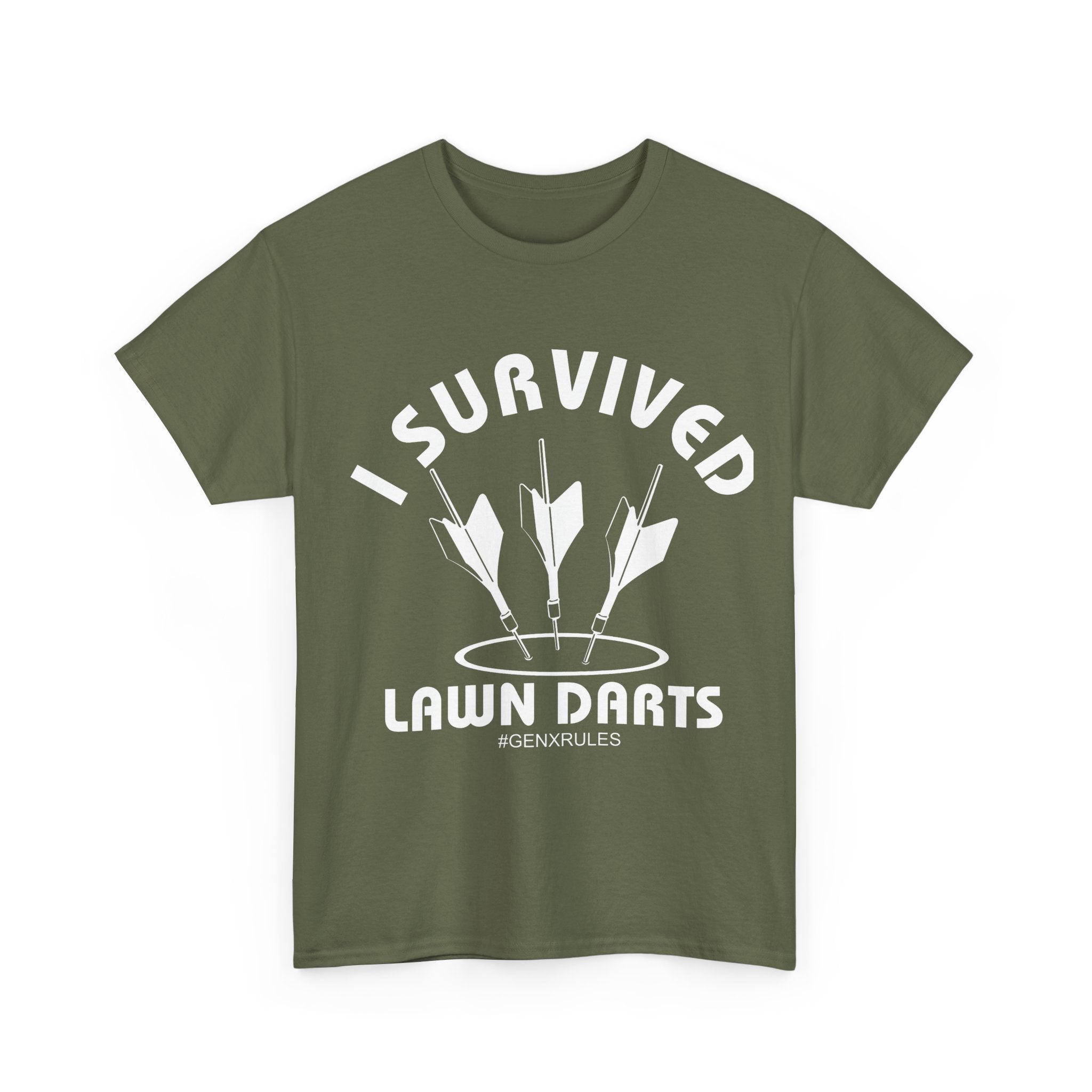 "I Survived Lawn Darts" Graphic Tee