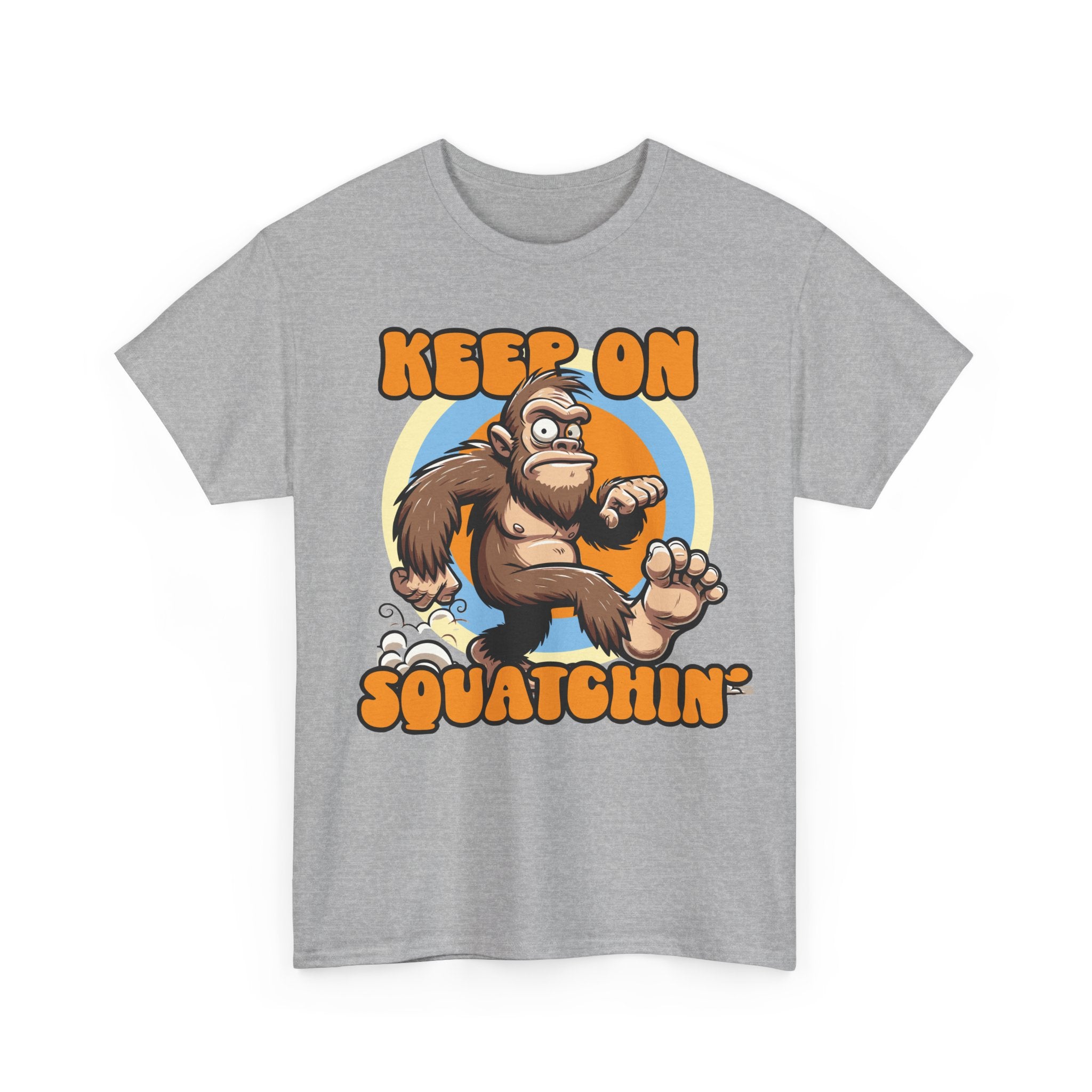Keep On Squatchin' Bigfoot T-Shirt — Funny Sasquatch Graphic Tee