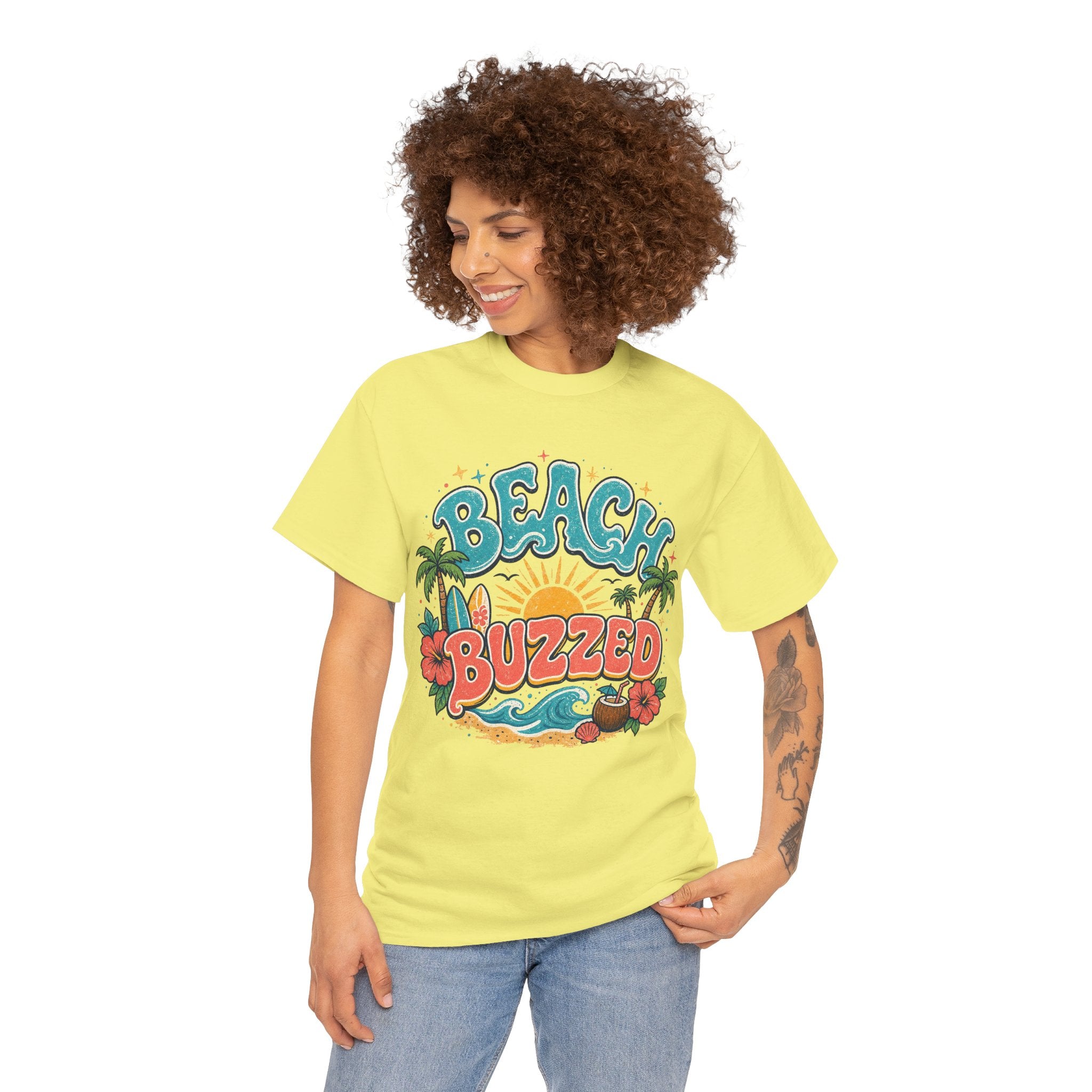 Beach Buzzed -Graphic Tee