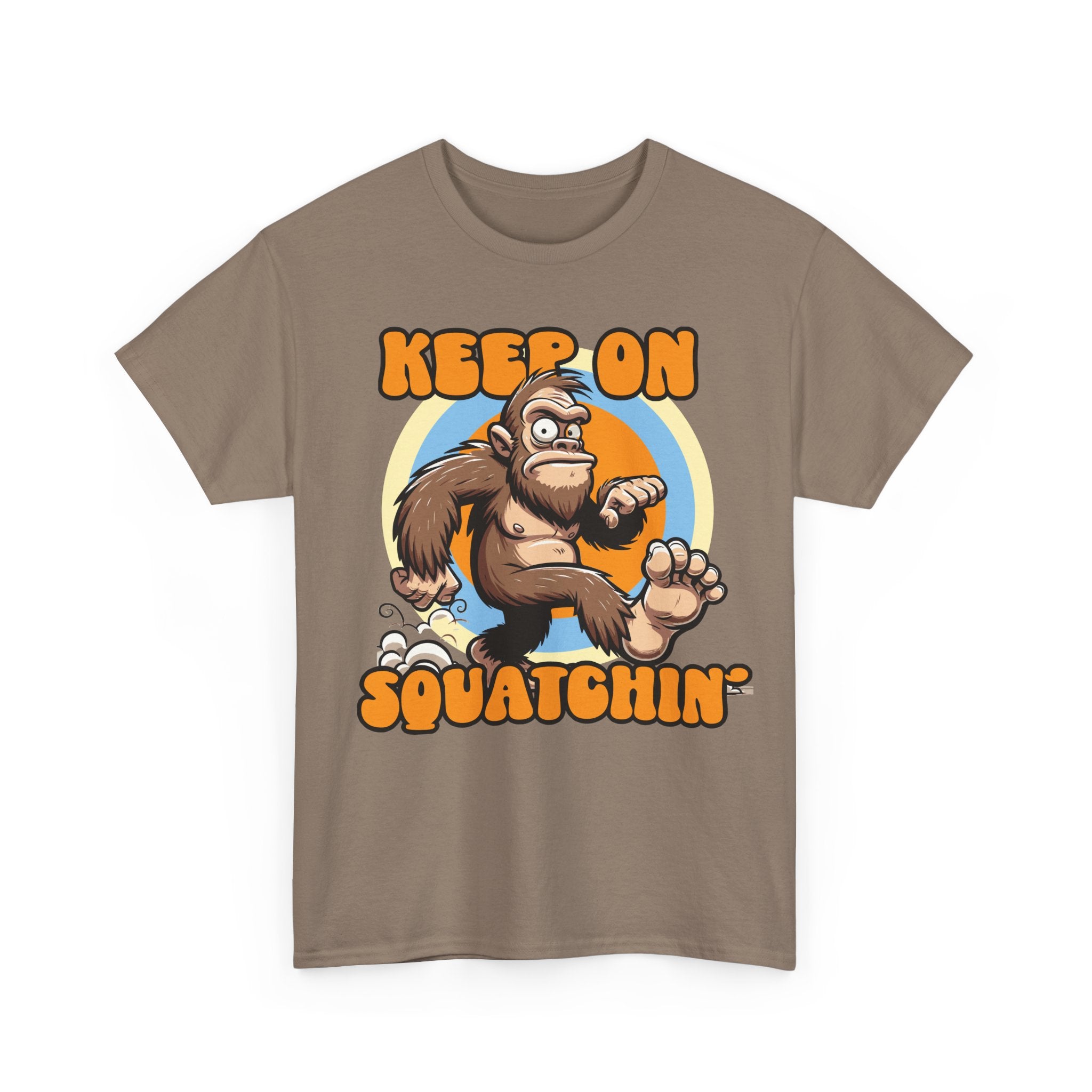 Keep On Squatchin' Bigfoot T-Shirt — Funny Sasquatch Graphic Tee