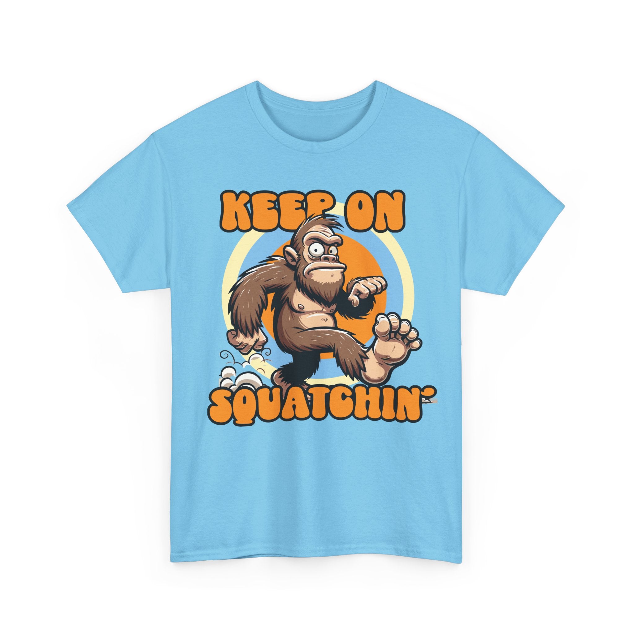 Keep On Squatchin' Bigfoot T-Shirt — Funny Sasquatch Graphic Tee