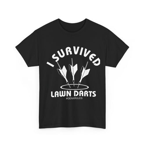 "I Survived Lawn Darts" Graphic Tee