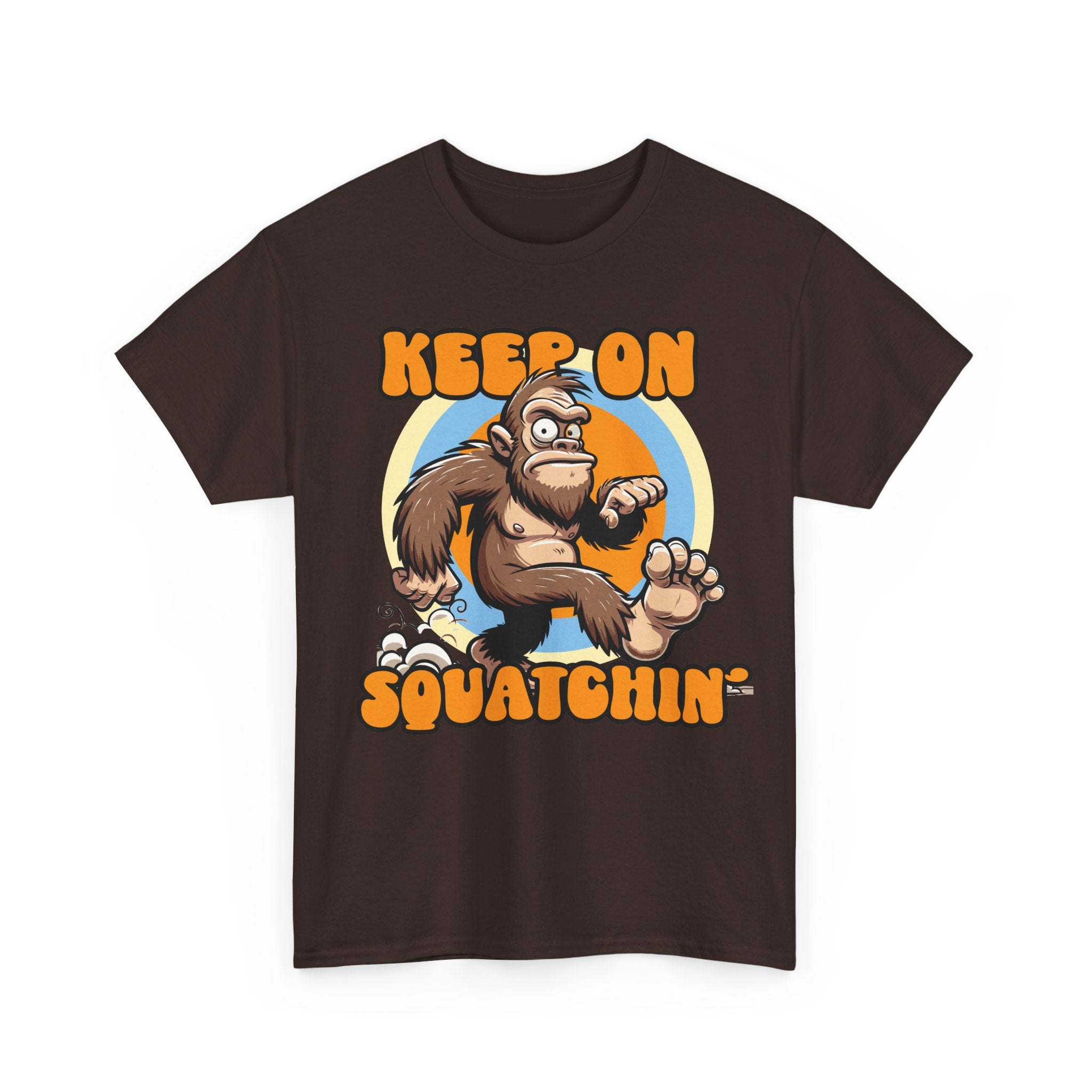 Keep On Squatchin' Bigfoot T-Shirt — Funny Sasquatch Graphic Tee