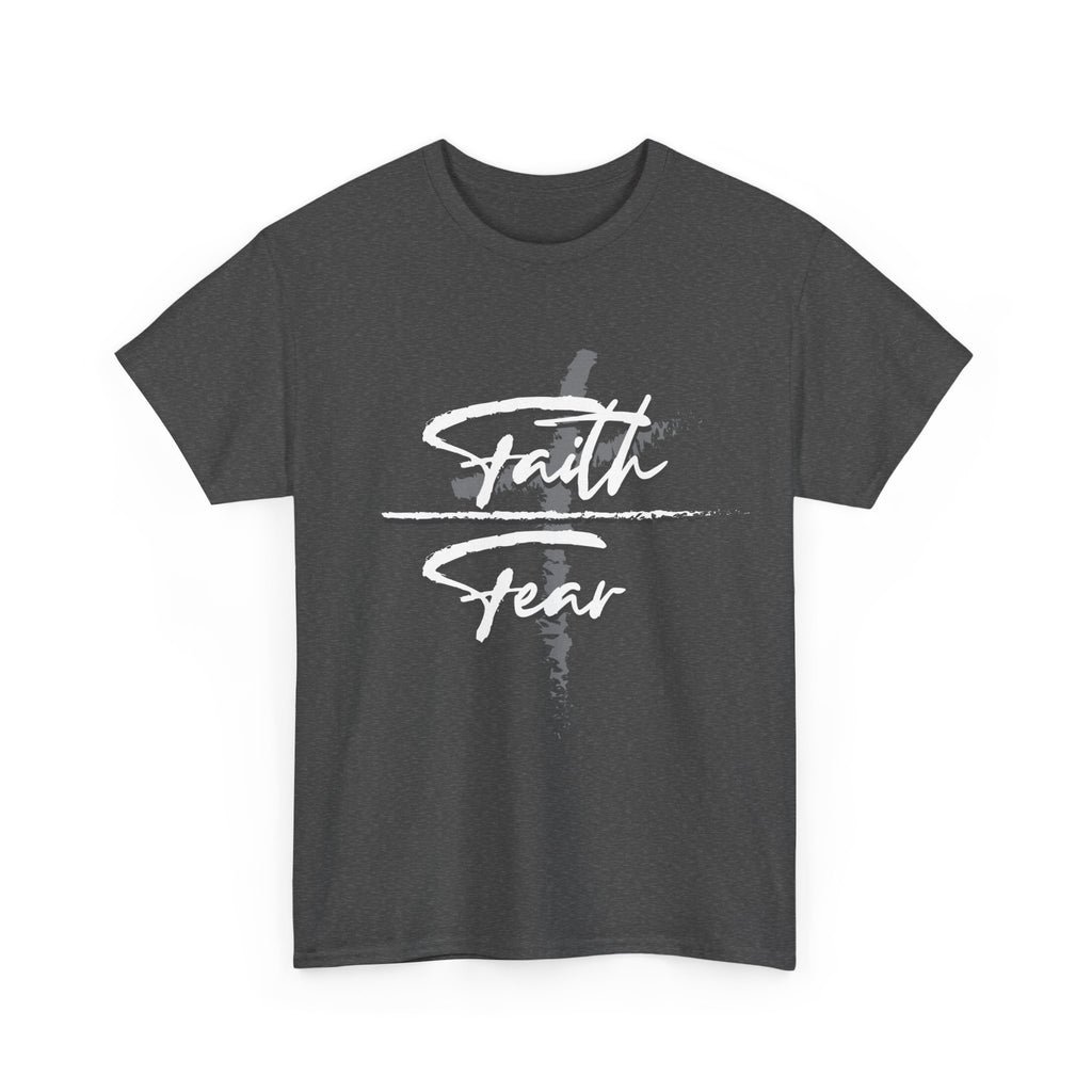 Faith Over Fear T-Shirt — Christian Inspirational Tee